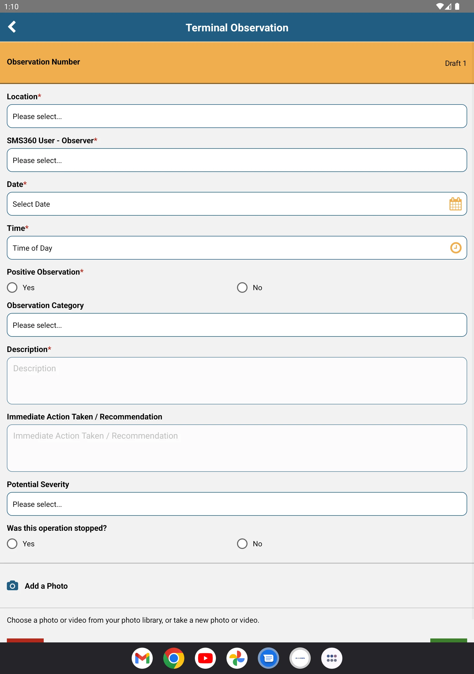 Euroports Mobile screenshot